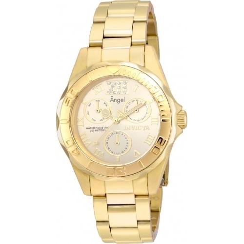 Invicta Women&#39;s 21697 Angel Gold-tone Stainless Steel Watch