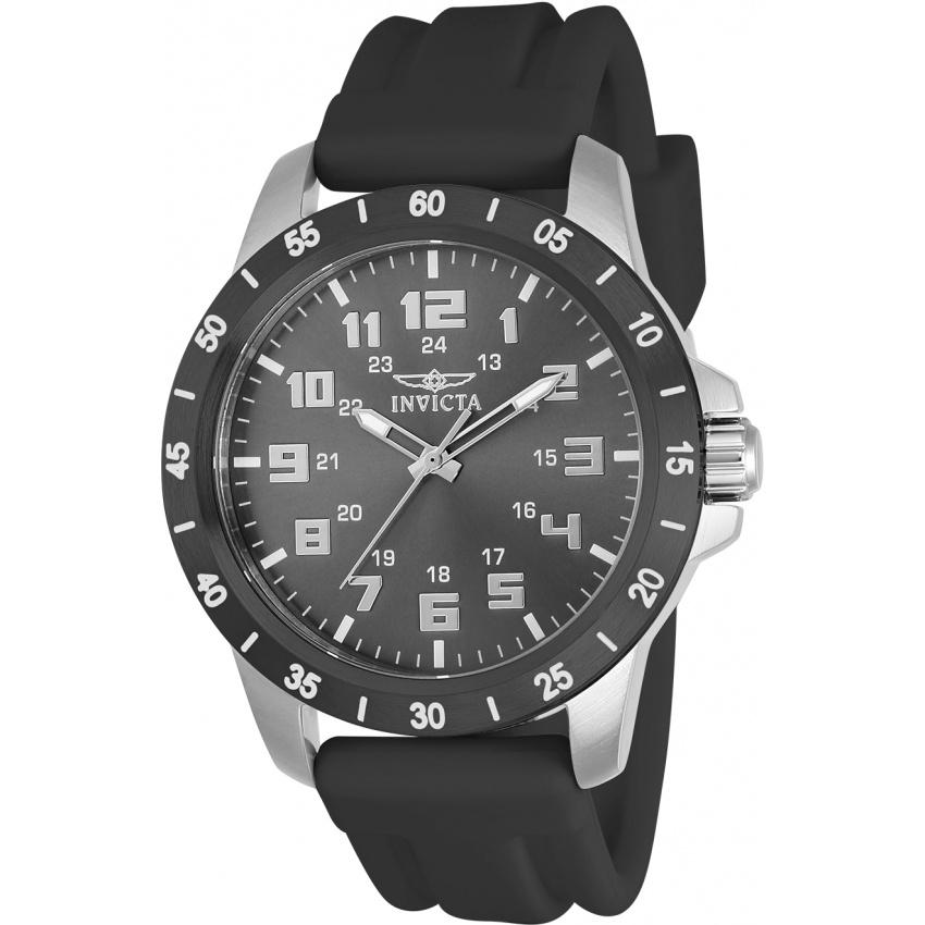 Invicta Men&#39;s 21842 Pro Diver Black Polyurethane Watch