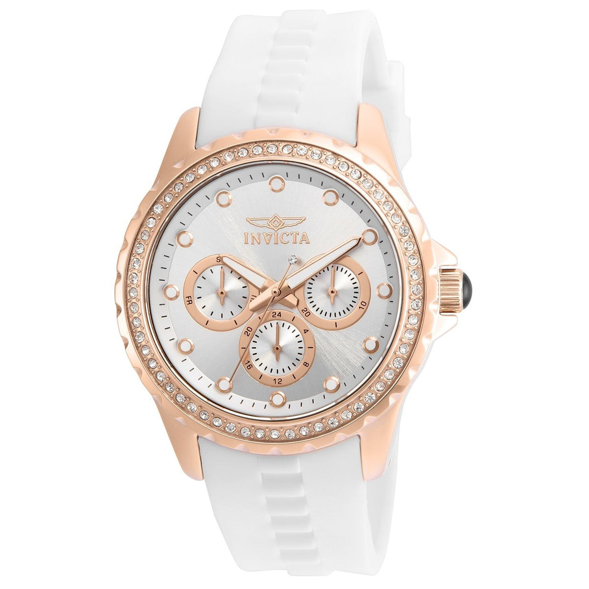 Invicta Women&#39;s 21901 Angel White Polyurethane Watch