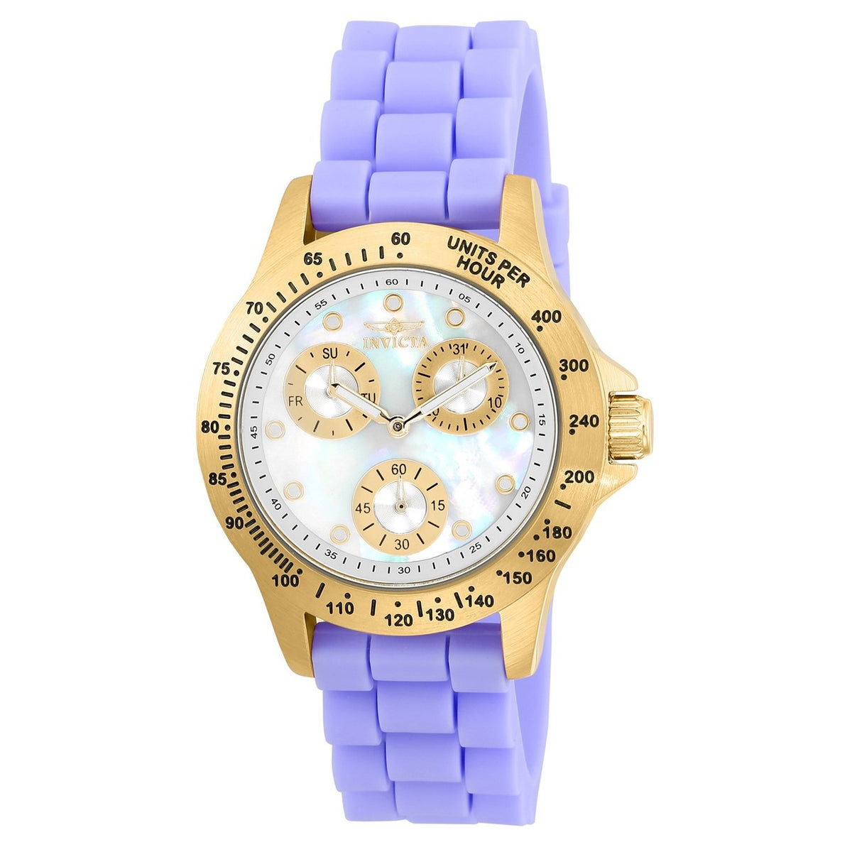Invicta Women's 21975 Speedway Purple Silicone Watch
