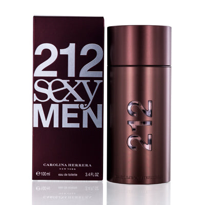 212 Sexy Men Carolina Herrera Edt Spray 3.3 Oz For Men  