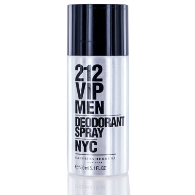 212 Vip Nyc Carolina Herrera Deodorant Spray 5.1 Oz (150 Ml) For Men 65116795