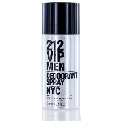 212 Vip Nyc Carolina Herrera Deodorant Spray 5.1 Oz (150 Ml) For Men 65116795