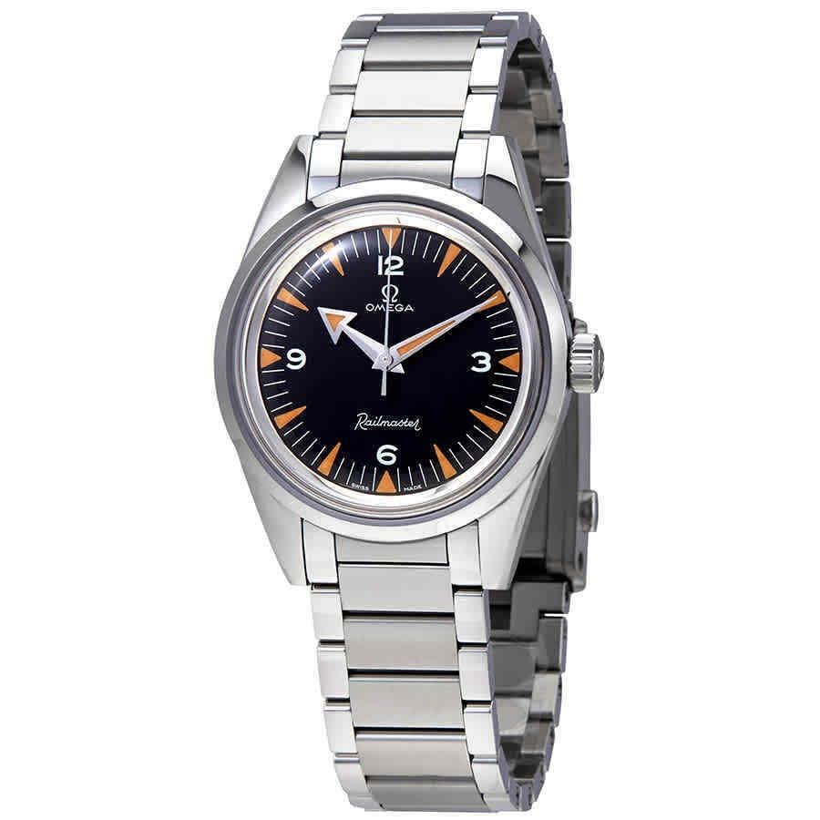 Omega Men's 220.10.38.20.01.002 Seamaster Railmaster Stainless Steel Watch