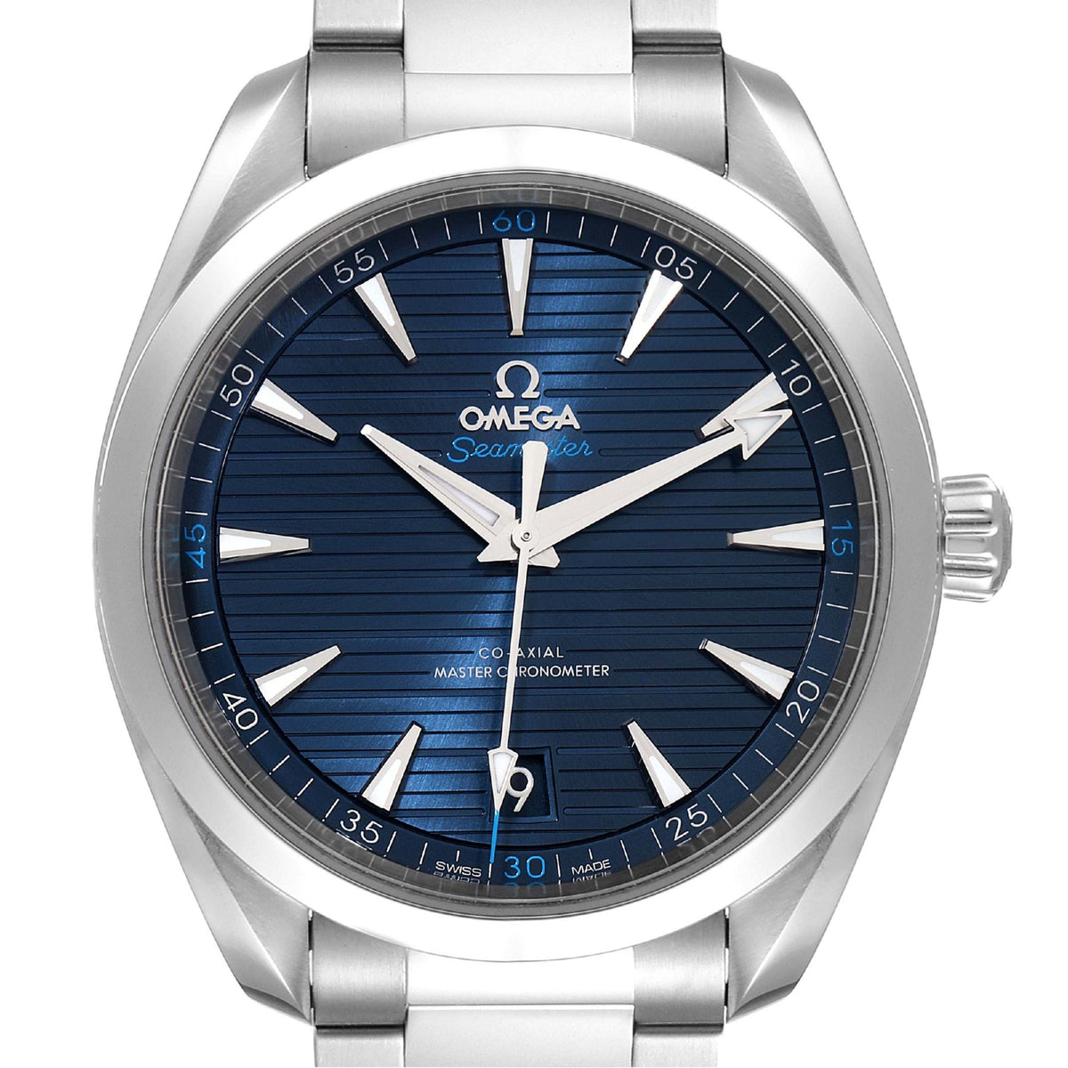 Omega Men&#39;s 220.10.41.21.03.001 Aqua Terra Stainless Steel Watch