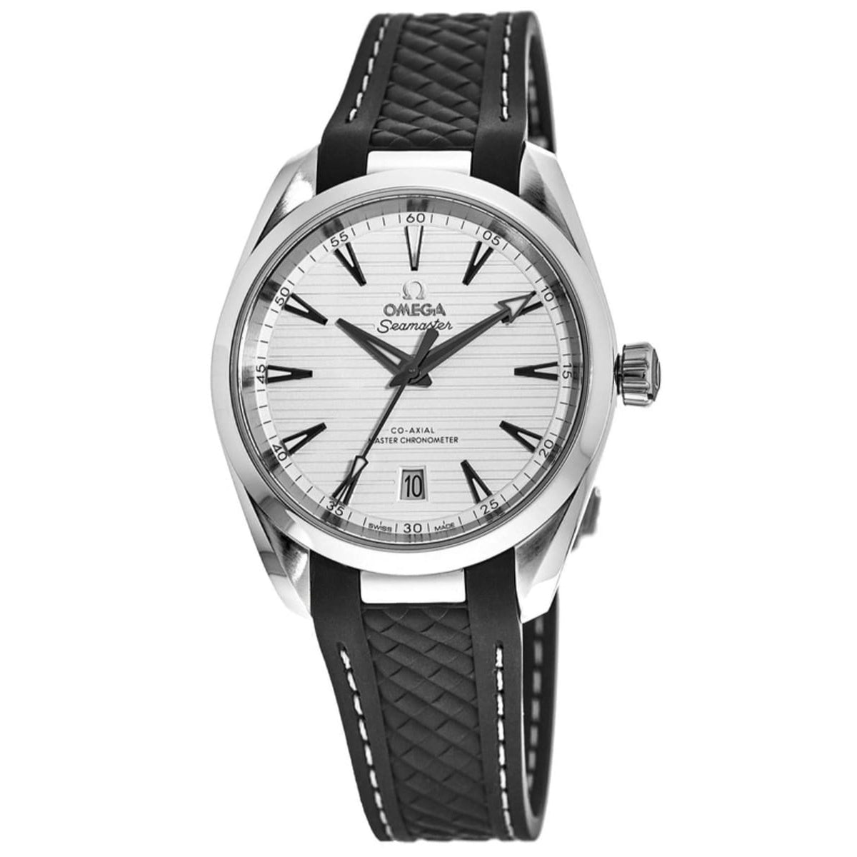 Omega Men's 220.12.38.20.02.001 Aqua Terra Black Rubber Watch