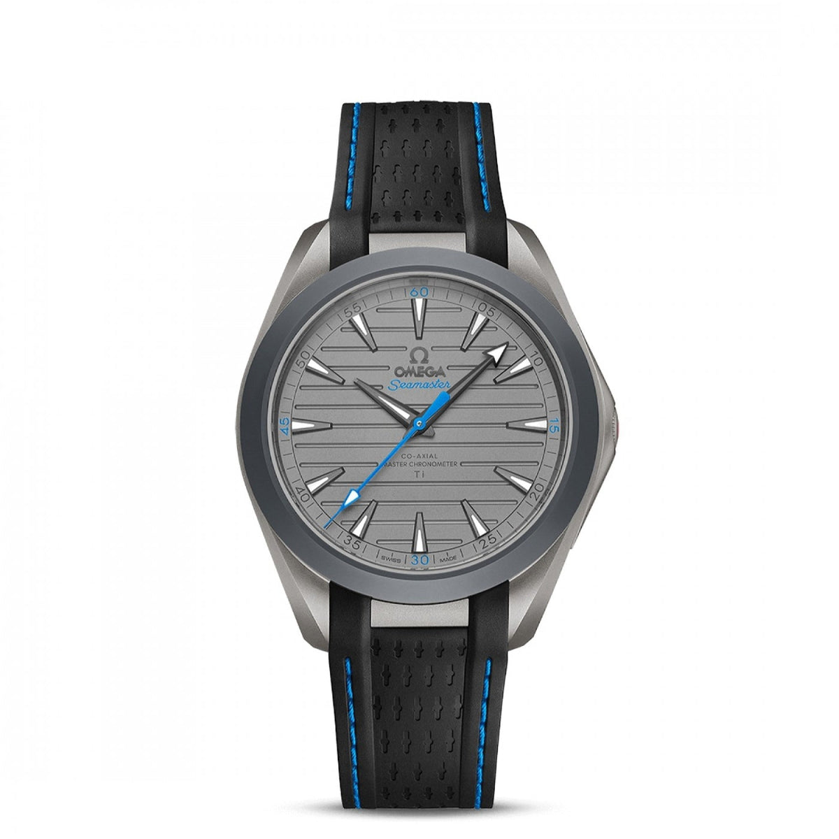 Omega Men's 220.92.41.21.06.002 Aqua Terra Black Rubber Watch