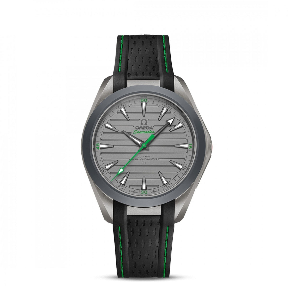 Omega Men's 220.92.41.21.06.003 Aqua Terra Black Rubber Watch