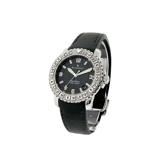 Blancpain Men's 2200-1130-64B 50 Fathoms Black Rubber Watch