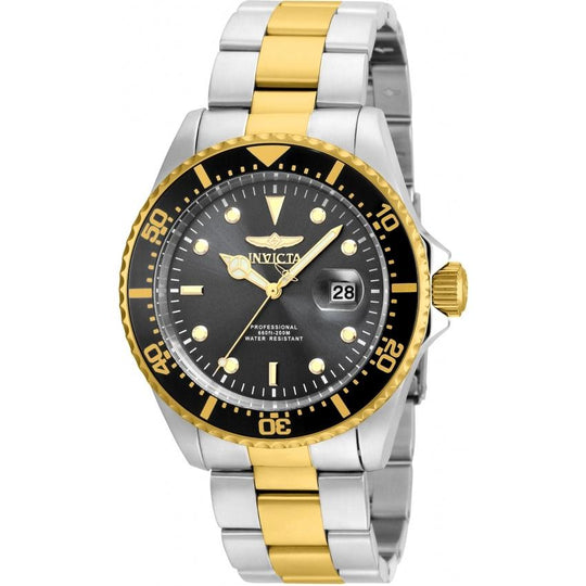 Invicta Men's 22057 Pro Diver Gold-Tone and Silver Stainless Steel Watch