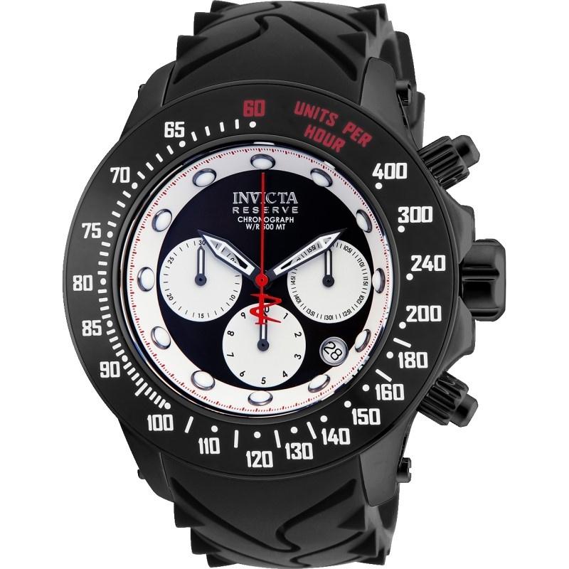 Invicta Men's 22138 Reserve Subaqua Speedway  Black Silicone Watch
