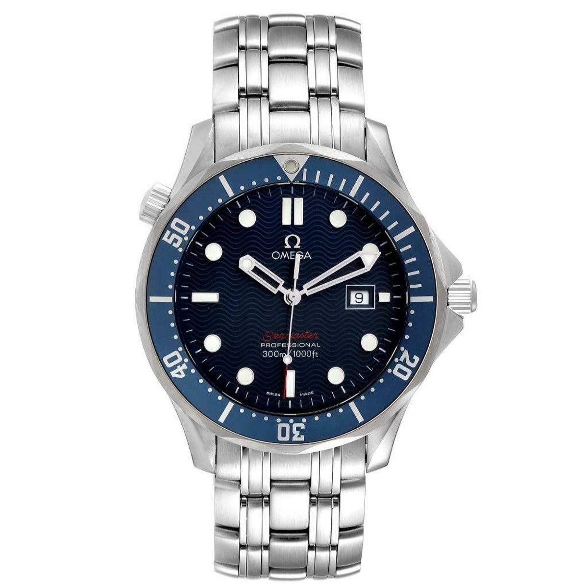 Omega Men&#39;s 2221.80.00 Seamaster Stainless Steel Watch