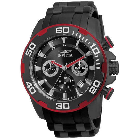 Invicta Men's 22310 Pro Diver Scuba Black Polyurethane and Stainless Steel Watch