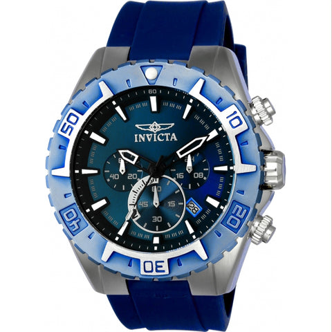 Invicta Men's 22522 Aviator Blue Silicone Watch