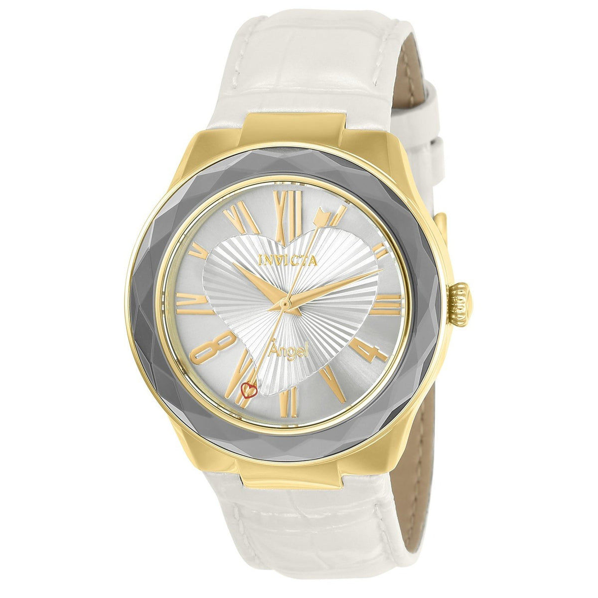 Invicta Women's 22540 Angel White Leather Watch