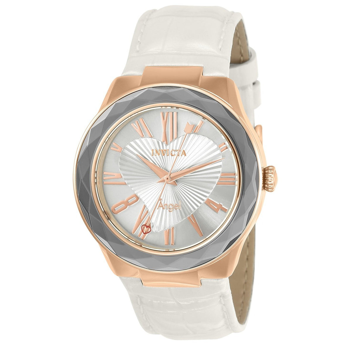Invicta Women's 22541 Angel White Leather Watch