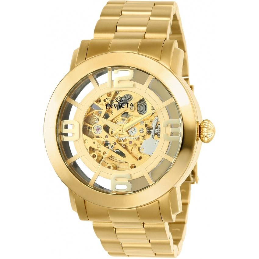 Invicta Men&#39;s 22582 Vintage Automatic Gold Stainless Steel Watch