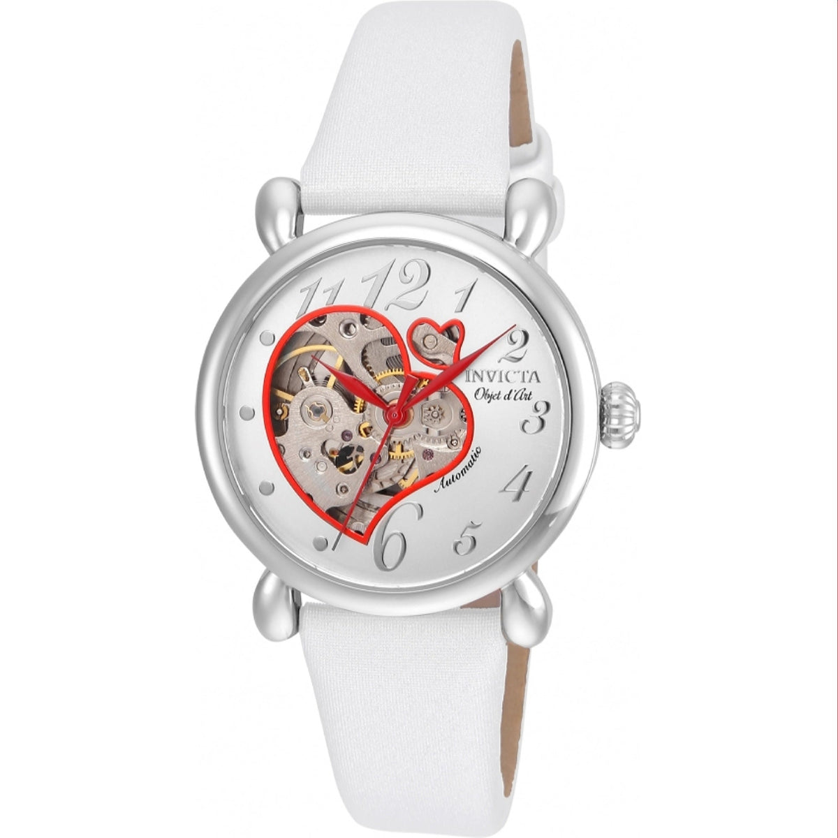 Invicta Women's 22646 Objet D Art White Leather Watch