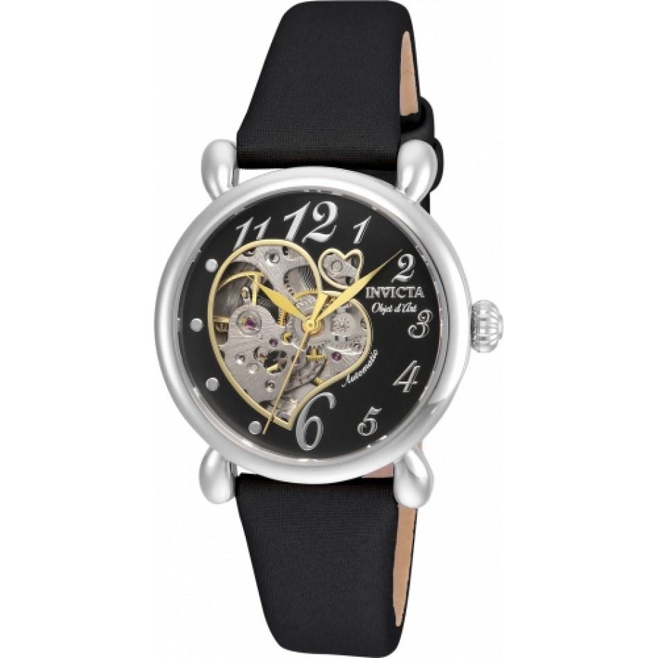 Invicta Women's 22647 Objet D Art Black Satin Watch