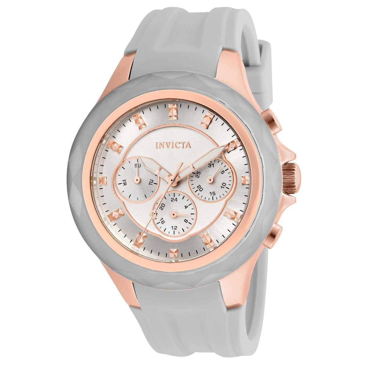 Invicta Women's 22676 Angel Grey Silicone Watch