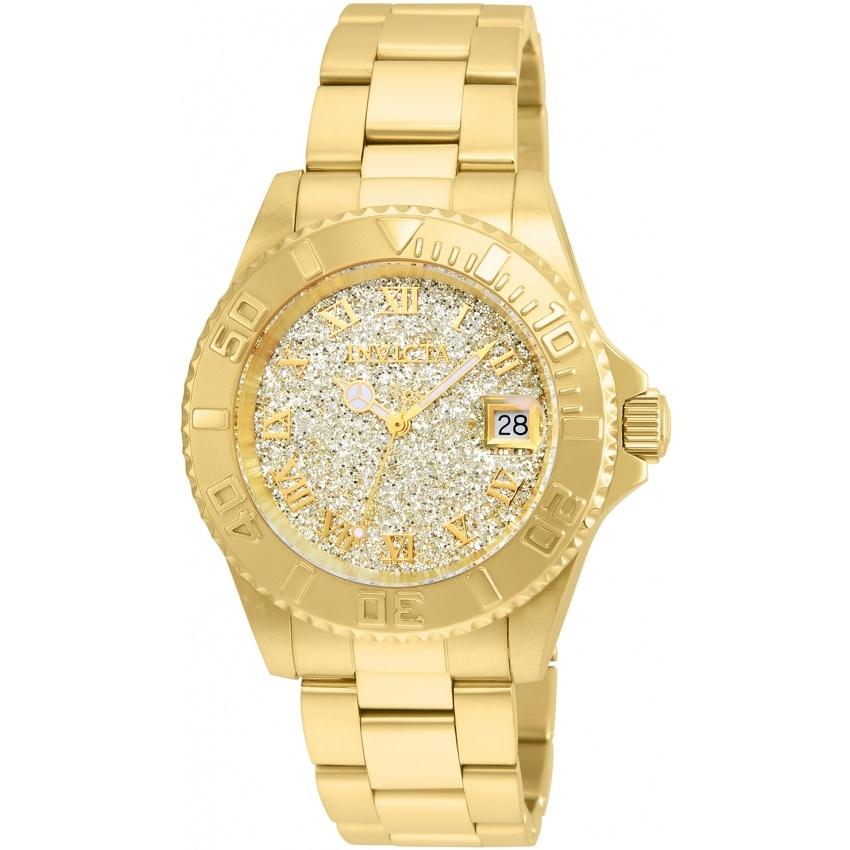 Invicta Women&#39;s 22707 Angel Gold-Tone Stainless Steel Watch