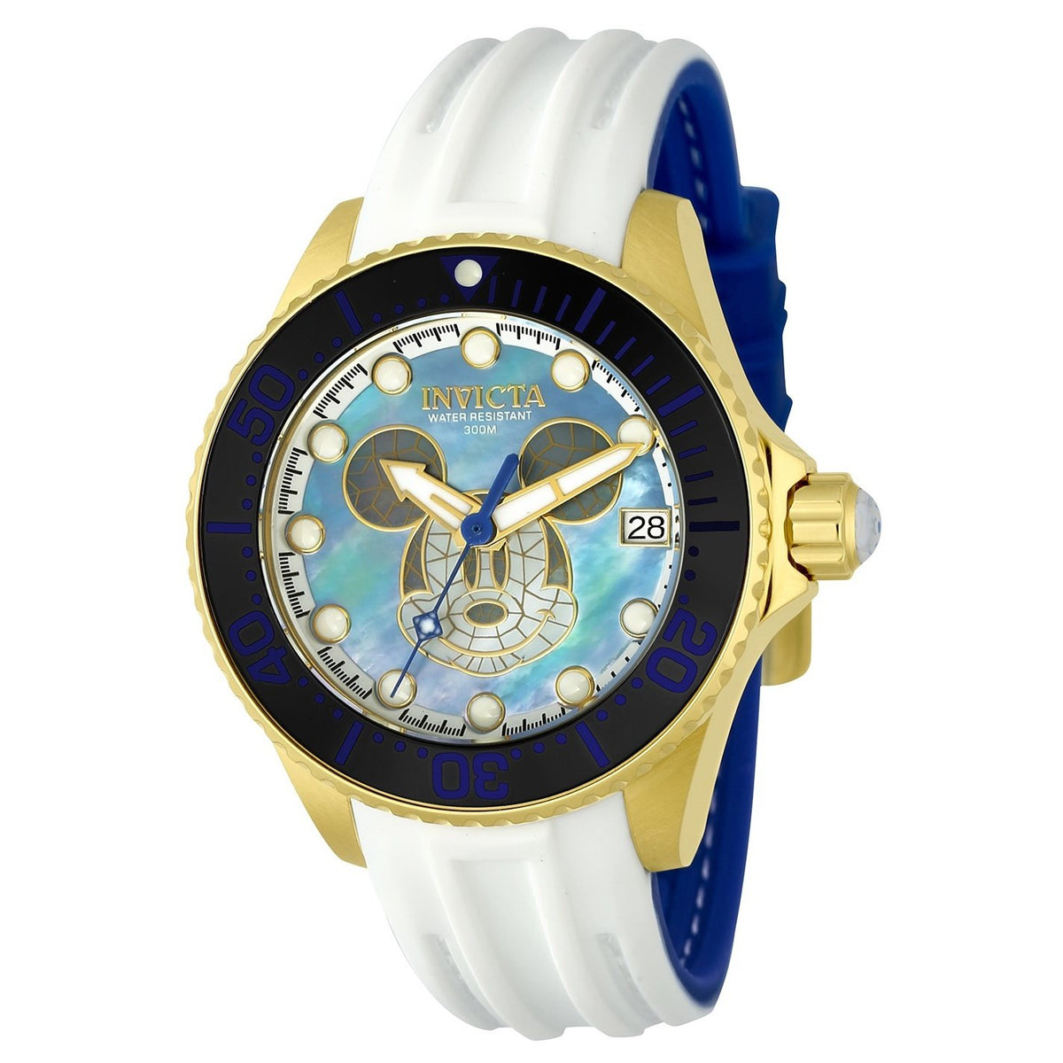Invicta Women's 22754 Disney Mickey Mouse Automatic White Silicone Watch