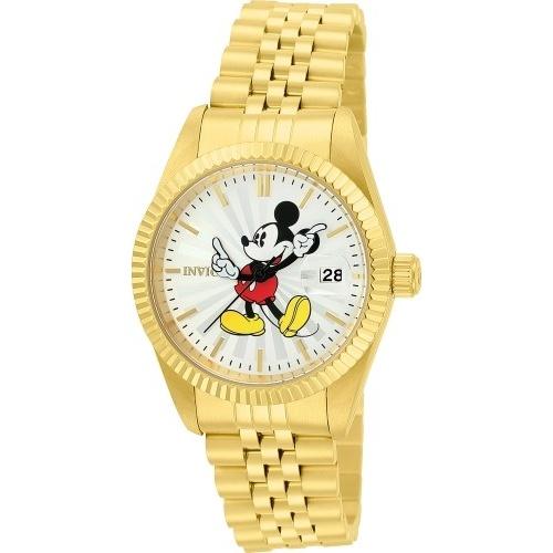 Invicta Women's 22775 Disney Mickey Mouse Gold-tone Stainless Steel Watch