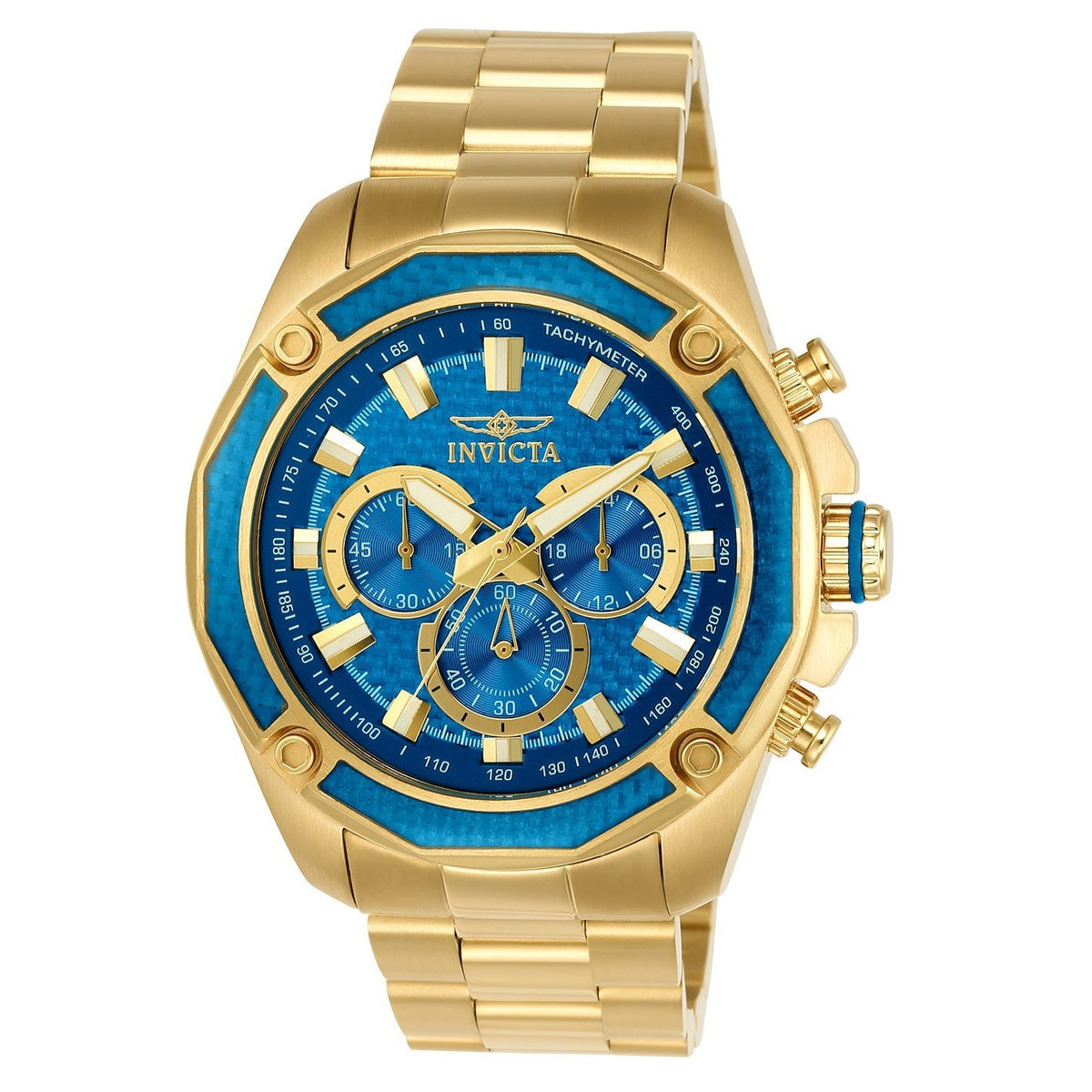 Invicta Men&#39;s 22805 Aviator Stainless Steel Watch