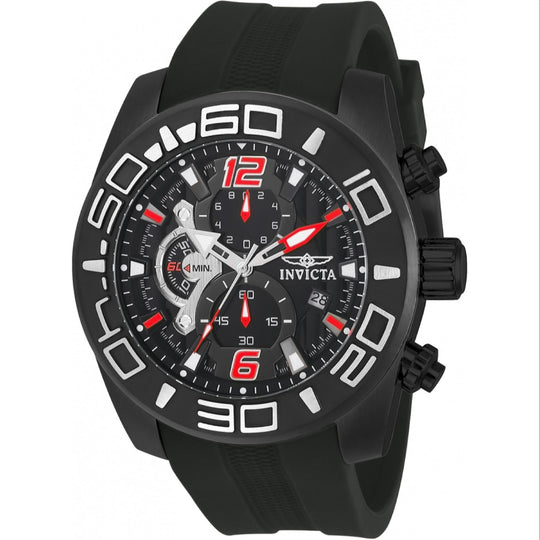 Invicta Men's 22811 Pro Diver Black Silicone Watch