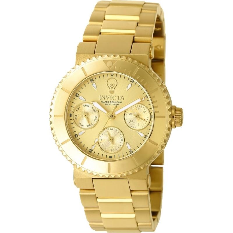 Invicta Women&#39;s 22895 Gabrielle Union Gold-Tone Stainless Steel Watch