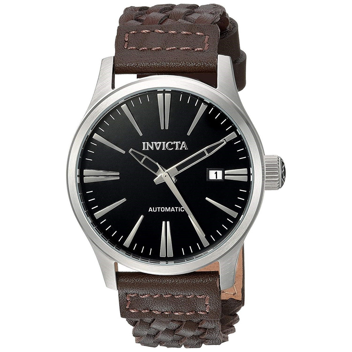 Invicta Men&#39;s 22947 I-Force Automatic Brown Leather Watch