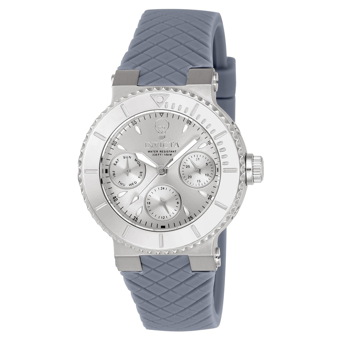 Invicta Women&#39;s 22953 Gabrielle Union Grey Silicone Watch