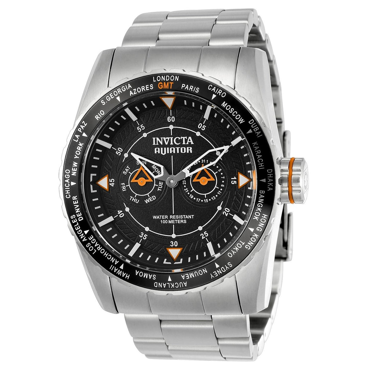 Invicta Men's 22984 Aviator Stainless Steel Watch