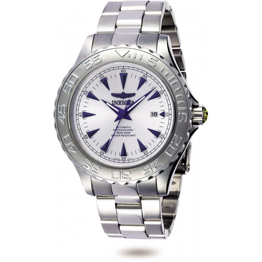 Invicta Men&#39;s 2299 Pro Diver Ocean Ghost Automatic White Stainless Steel Watch