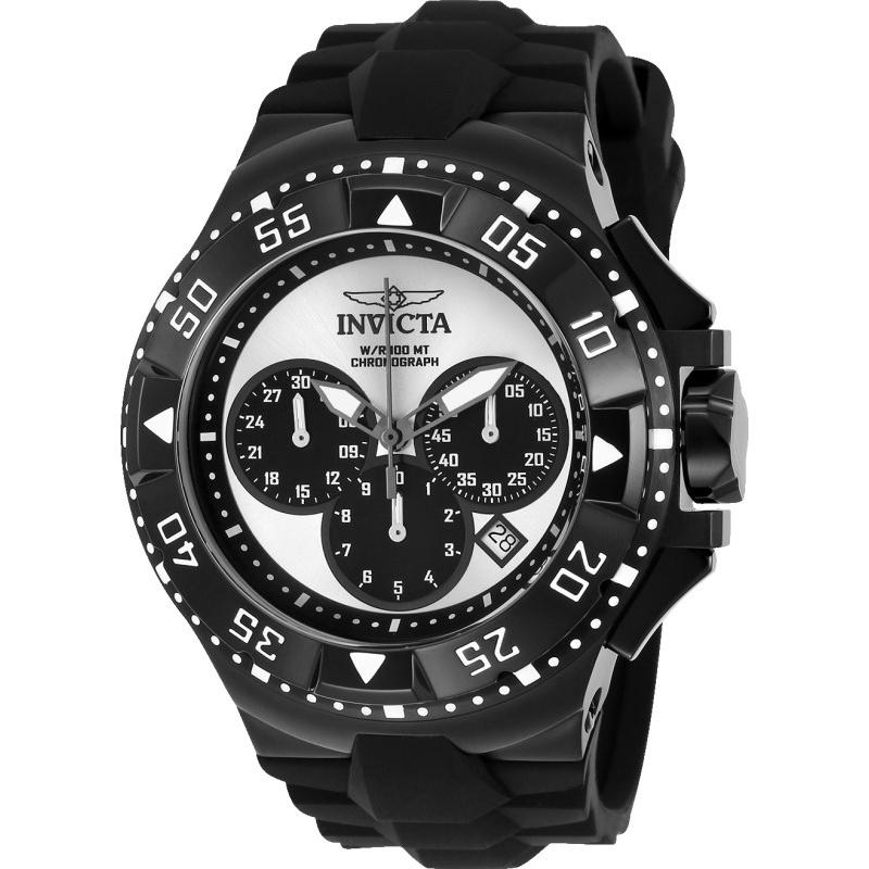 Invicta Men&#39;s 23040 Excursion Black Silicone Watch