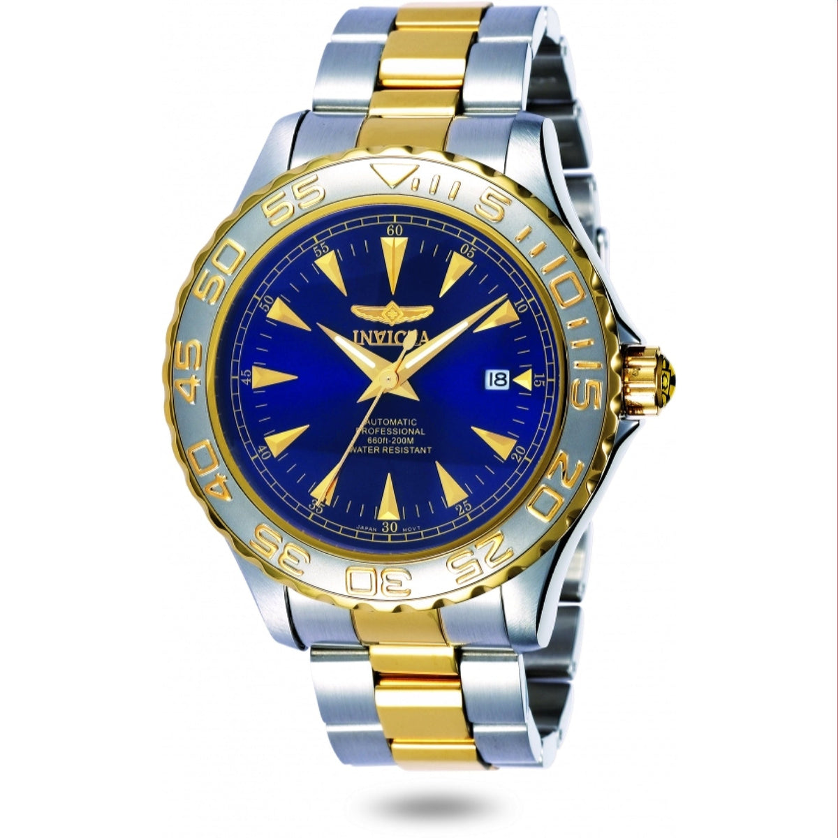 Invicta Men's 2309 Pro Diver Automatic Gold-Tone and Silver Stainless Steel Watch