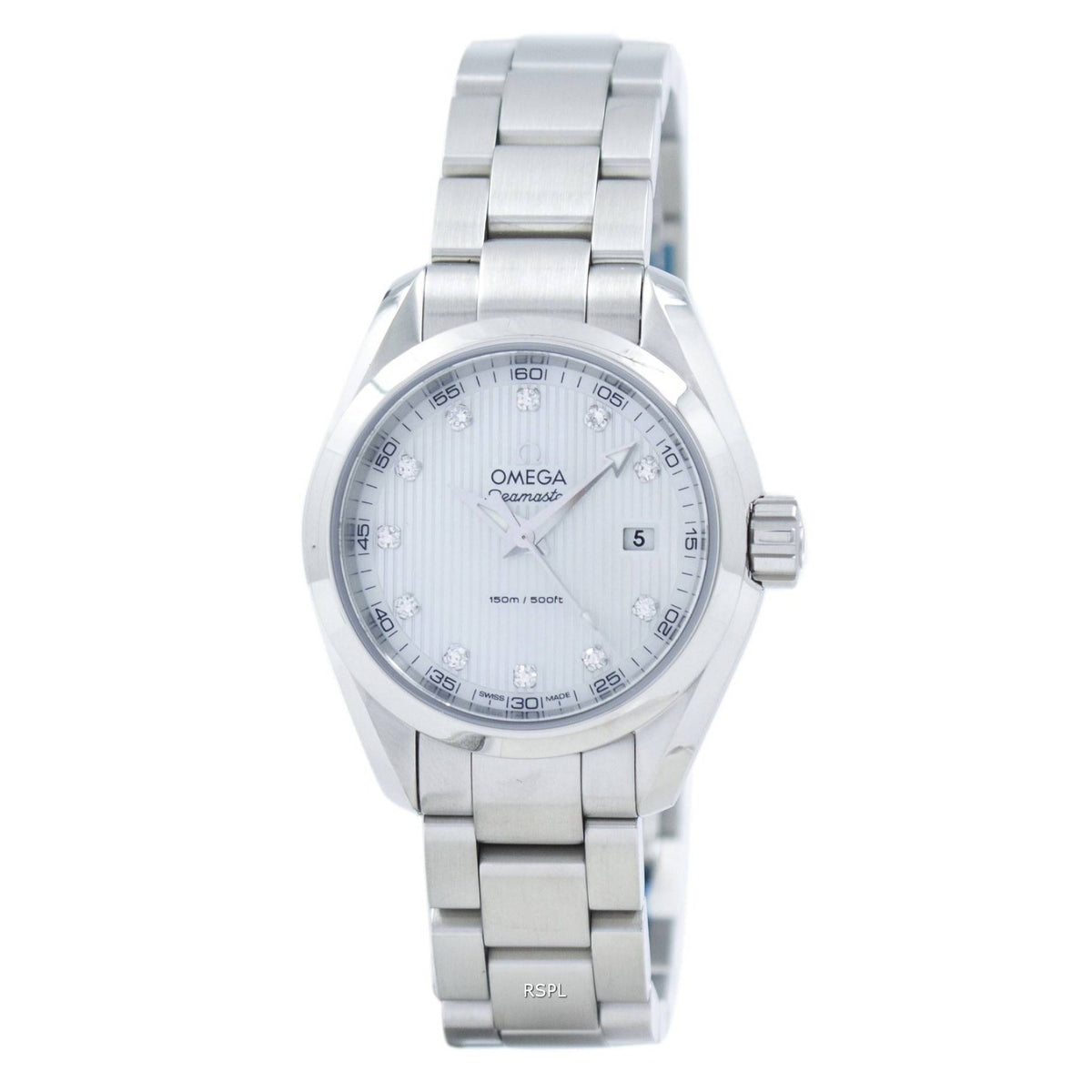 Omega Women&#39;s 231.10.30.60.55.001 Aqua Terra Stainless Steel Watch