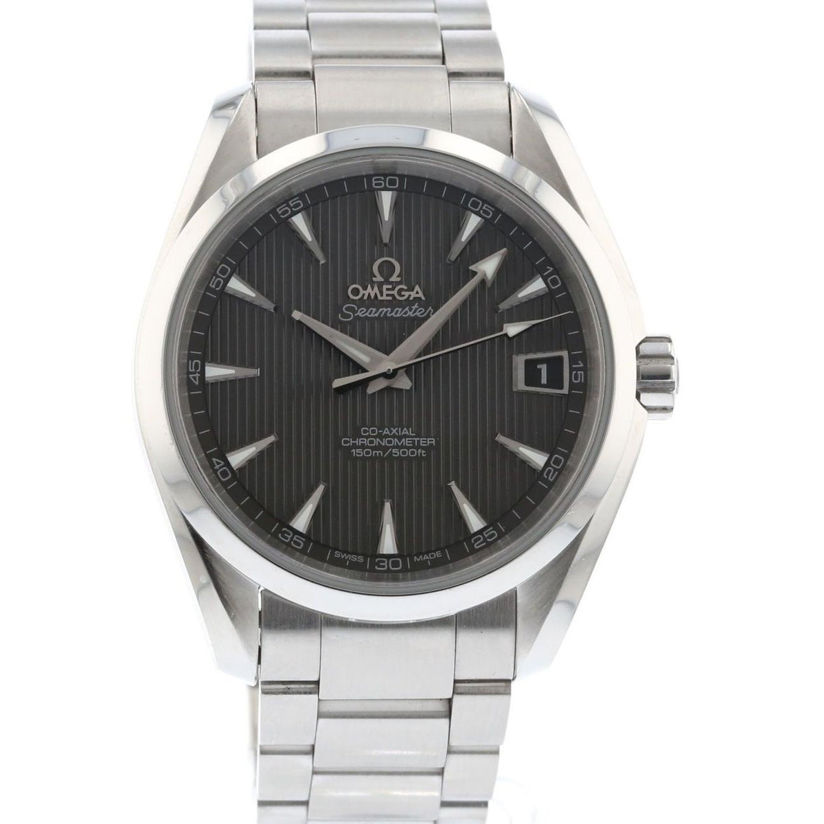 Omega Men&#39;s 231.10.39.21.06.001 Seamaster Aqua Terra Stainless Steel Watch