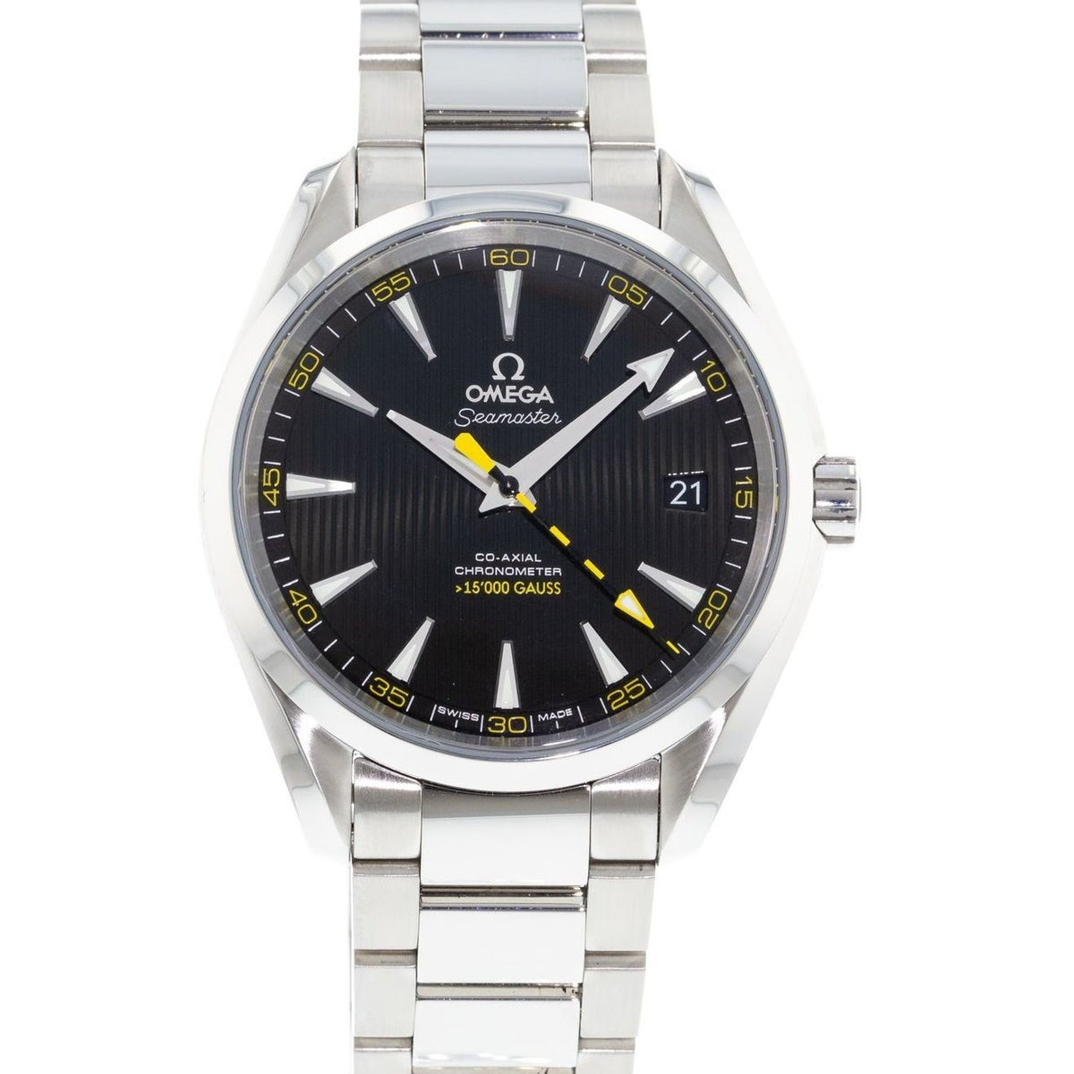 Omega Men&#39;s 231.10.42.21.01.002 Seamaster Aqua Terra Stainless Steel Watch