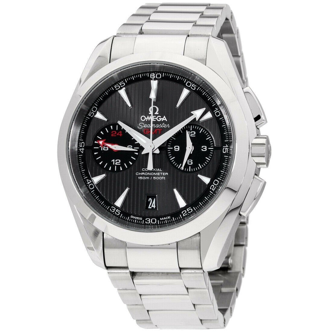 Omega Men&#39;s 231.10.43.52.06.001 Seamaster Aqua Terra Chronograph Stainless Steel Watch