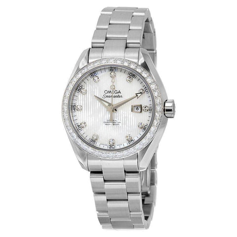 Omega Women's 231.15.34.20.55.001 Seamaster Aqua Terra Stainless Steel Watch