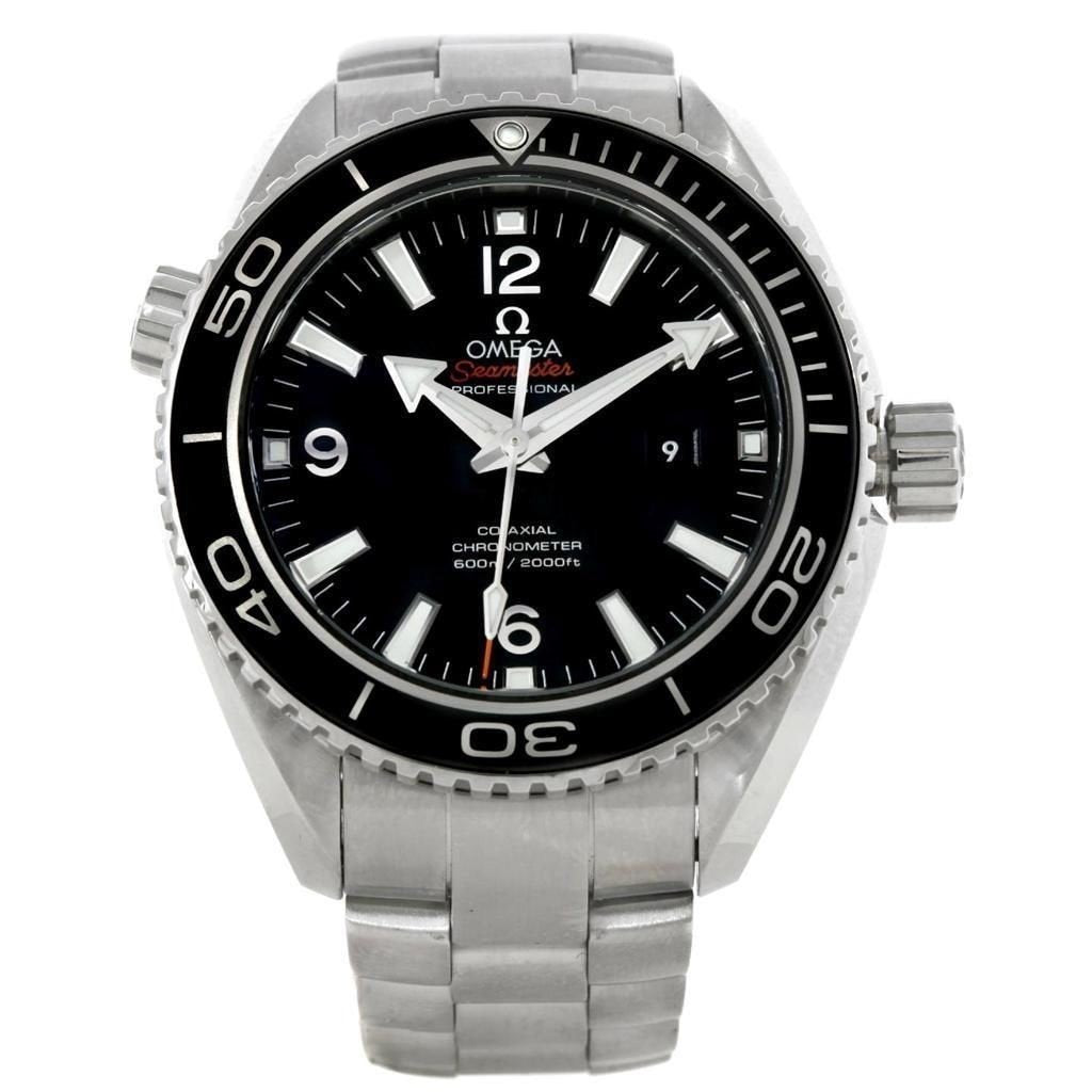 Omega Unisex 232.30.38.20.01.001 Seamaster Planet Ocean Stainless Steel Watch