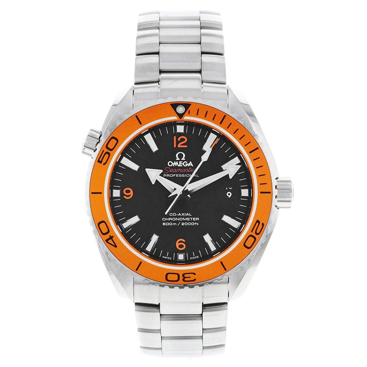 Omega Men&#39;s 232.30.46.21.01.002 Seamaster Planet Ocean Stainless Steel Watch