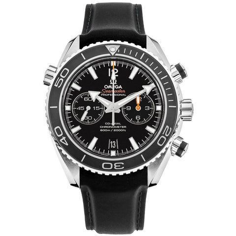 Omega Men's 232.32.46.51.01.003 Seamaster Planet Ocean Chronograph Black Rubber Watch