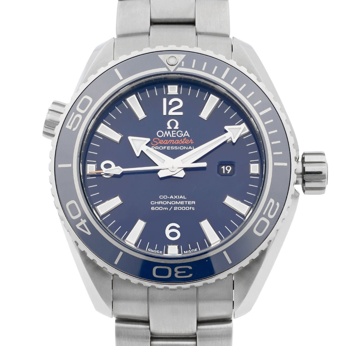 Omega Men's 232.90.38.20.03.001 Seamaster Planet Ocean Titanium Watch