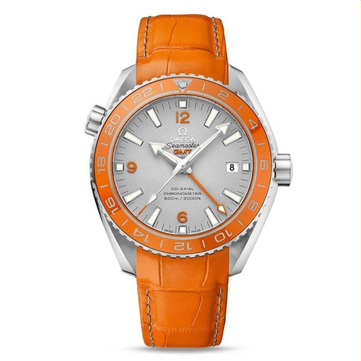 Omega Men's 232.93.44.22.99.001 Seamaster Orange Rubber Watch