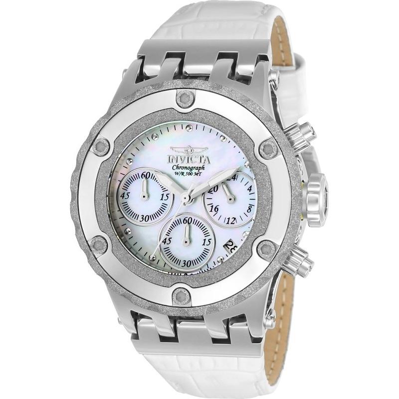 Invicta Women's 23241 Subaqua White Leather Watch