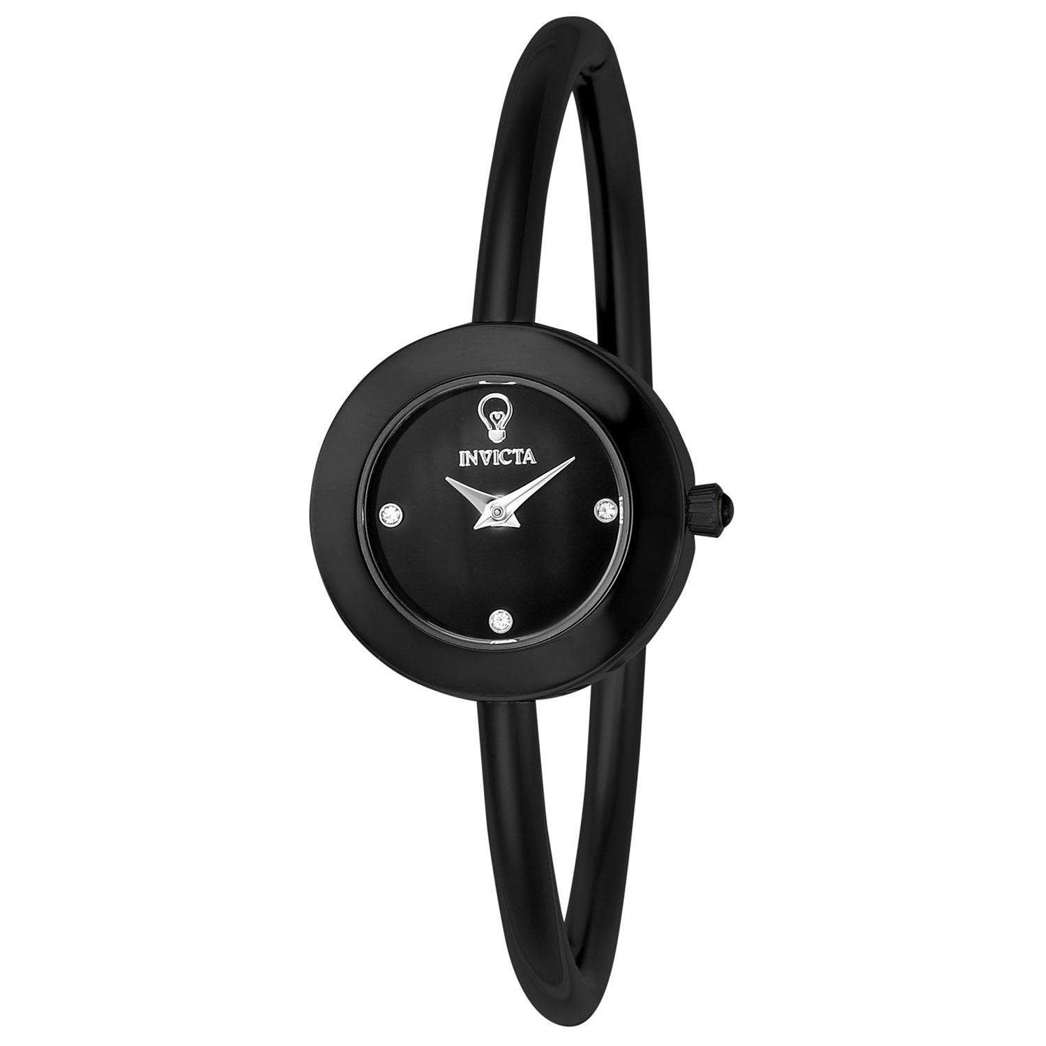 Invicta Women s 23261 Gabrielle Union Black Stainless Steel Watch Bezali