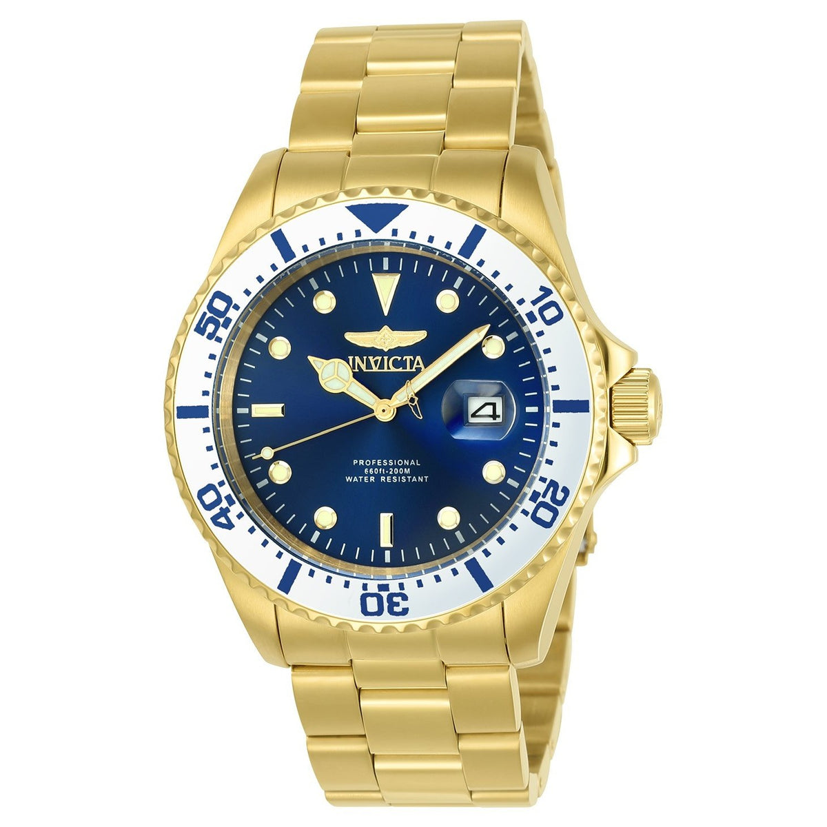 Invicta Men's 23382 Pro Diver Gold-tone Stainless Steel Watch
