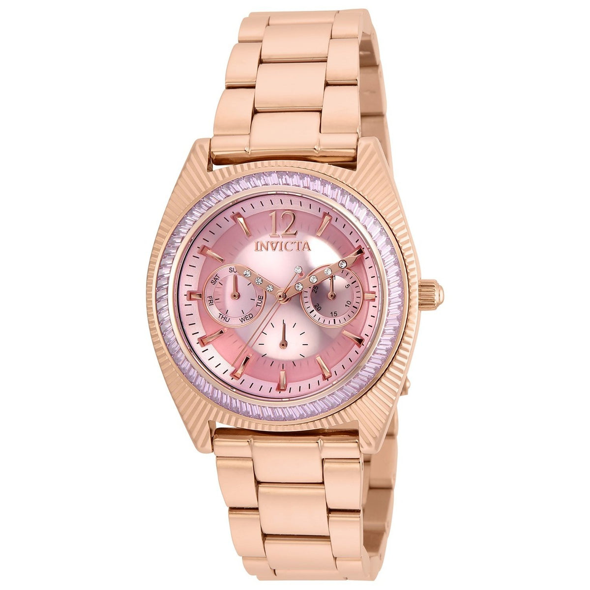 Invicta Women's 23464 Wildflower Rose-Tone Stainless Steel Watch
